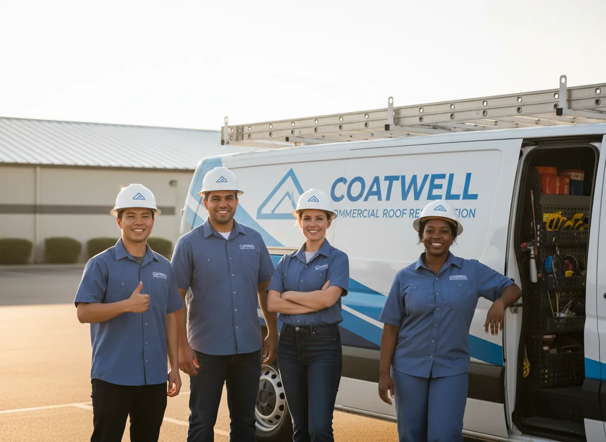 Commercial roof coating company in Castalia, OH
